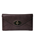 Mulberry Envelope Wallet, &pound;50, Accessories, Red, Leather, Front view